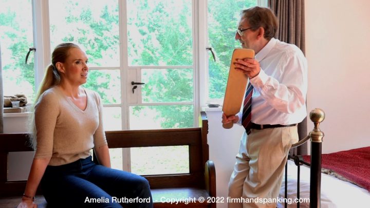 FirmHandSpanking - Amelia Rutherford and Philip Johnson - Private University - N